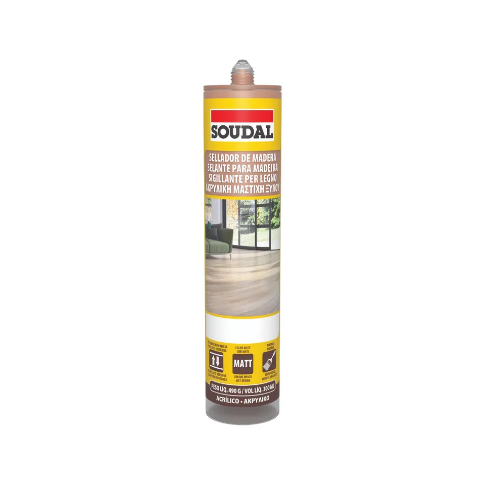 soudal-14125620-sigillante-per-legno-300-ml-ciliegio image 1
