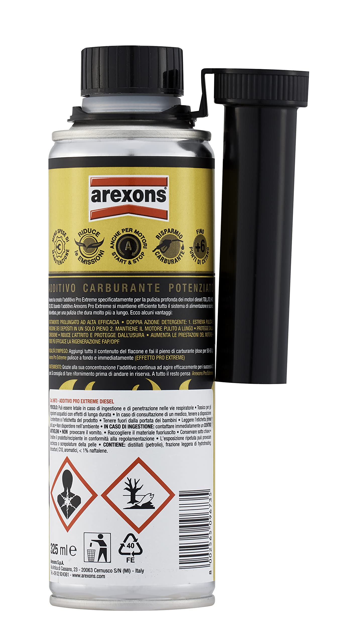 arexons-pro-extreme-diesel-325-ml-additivo-concentrato-3x-motori-diesel image 3