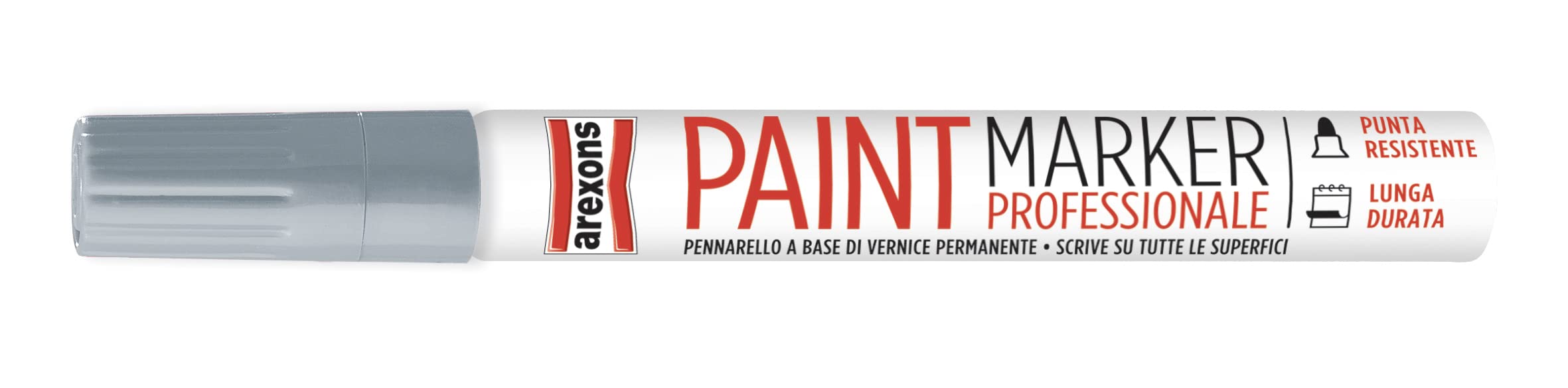 arexons-2878-paint-marker-rosso-pennarello-permanente-multi-superficie image 7