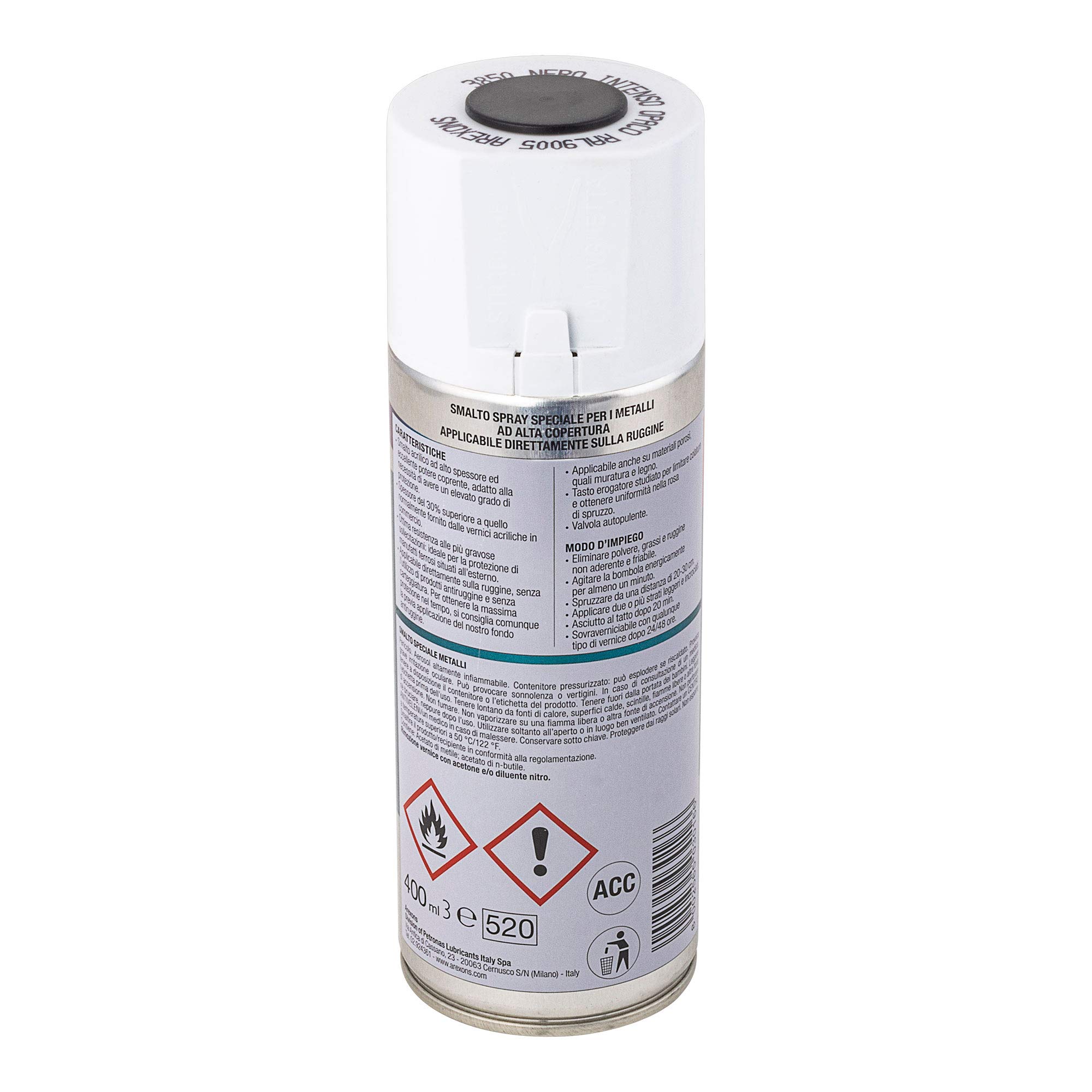 arexons-acrilcolor-smalto-spray-acrilico-per-metalli-400-ml image 2