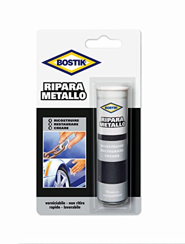 bostik-10910-ripara-metalli-stucco-epossidico-bicomponente-grigio-metallo-56-gr image 3