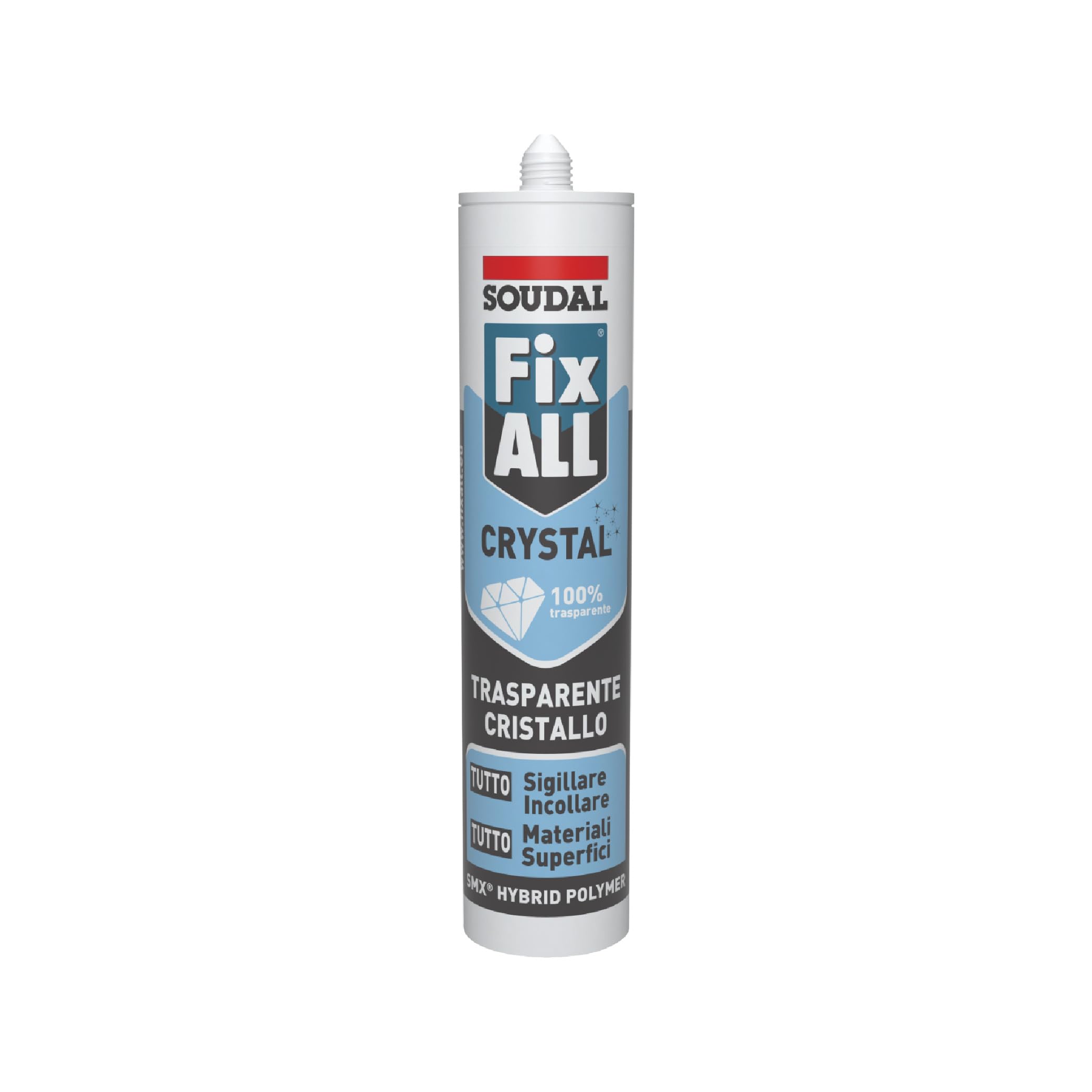 soudal-fix-all-crystal-sigillante-adesivo-trasparente-290ml image 1