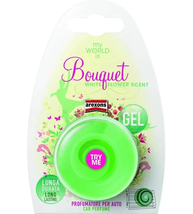 arexons-my-world-is-bouquet-gel-profumatore-auto-floreale image 1