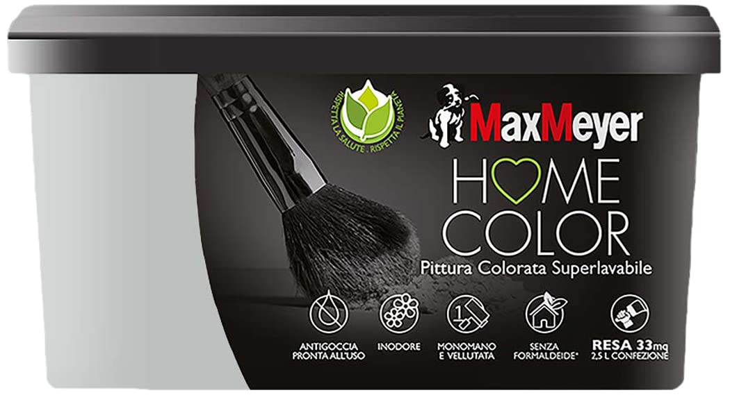 maxmeyer-home-pittura-superlavabile-color-silver-2-5l image 1