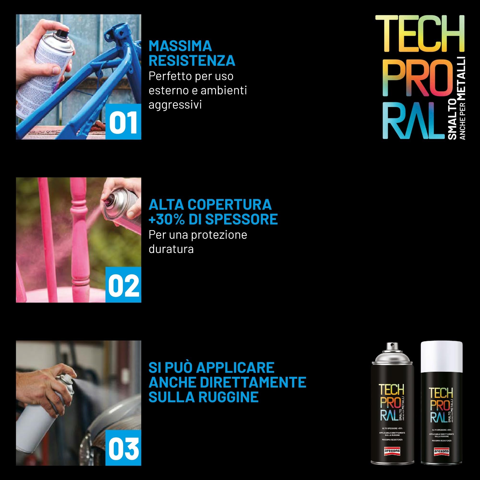 arexons-tech-pro-smalto-spray-trasparente-400ml image 4