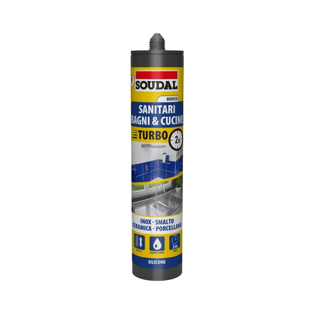 soudal-soudasil-silicone-sanitari-turbo-300ml-bianco image 1