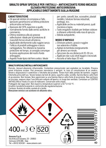 arexons-3288-speciale-metalli-grigio-forgia-antichizzante-400-ml image 8