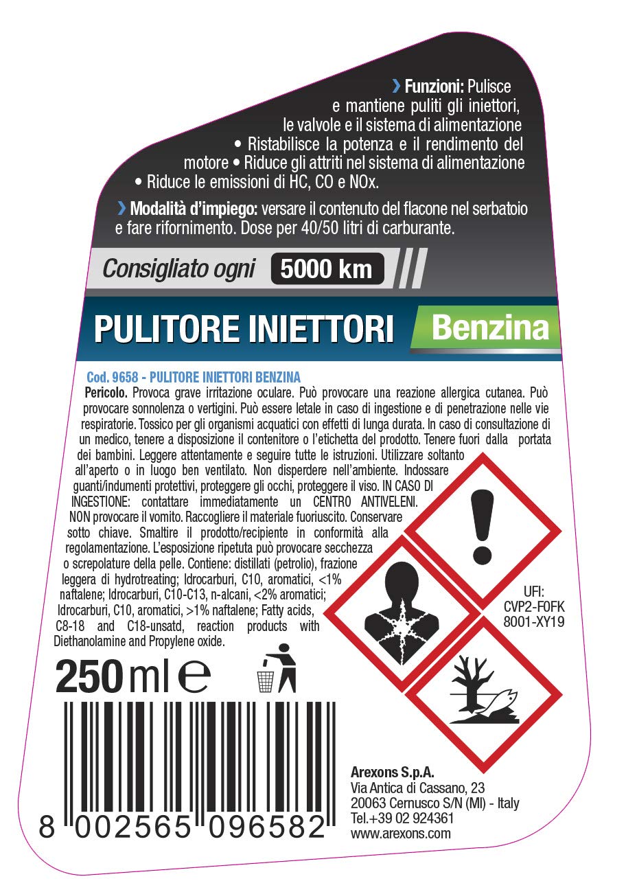 arexons-additivo-benzina-pulitore-iniettori-250-ml image 3