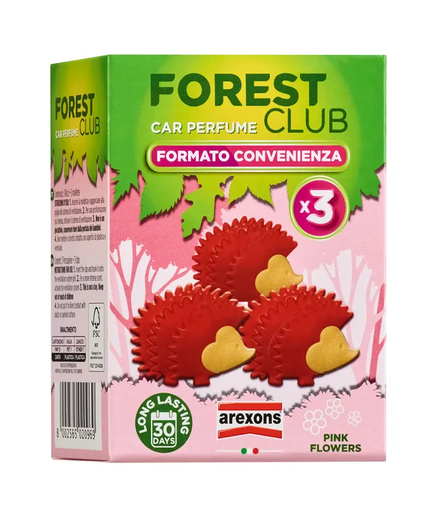 arexons-forest-club-friends-riccio-tripack-pink-flowers image 1