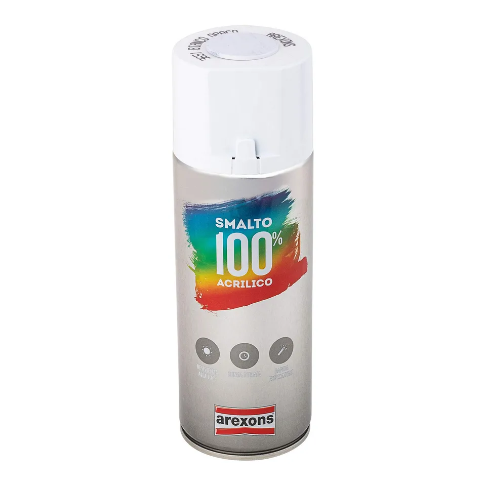 arexons-smalto-spray-acrilico-400-ml-bianco-opaco-3651 image 1
