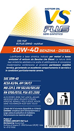 arexons-vs-plus-10w-40-1l-olio-motore-semi-sintetico-benzina-e-diesel image 8