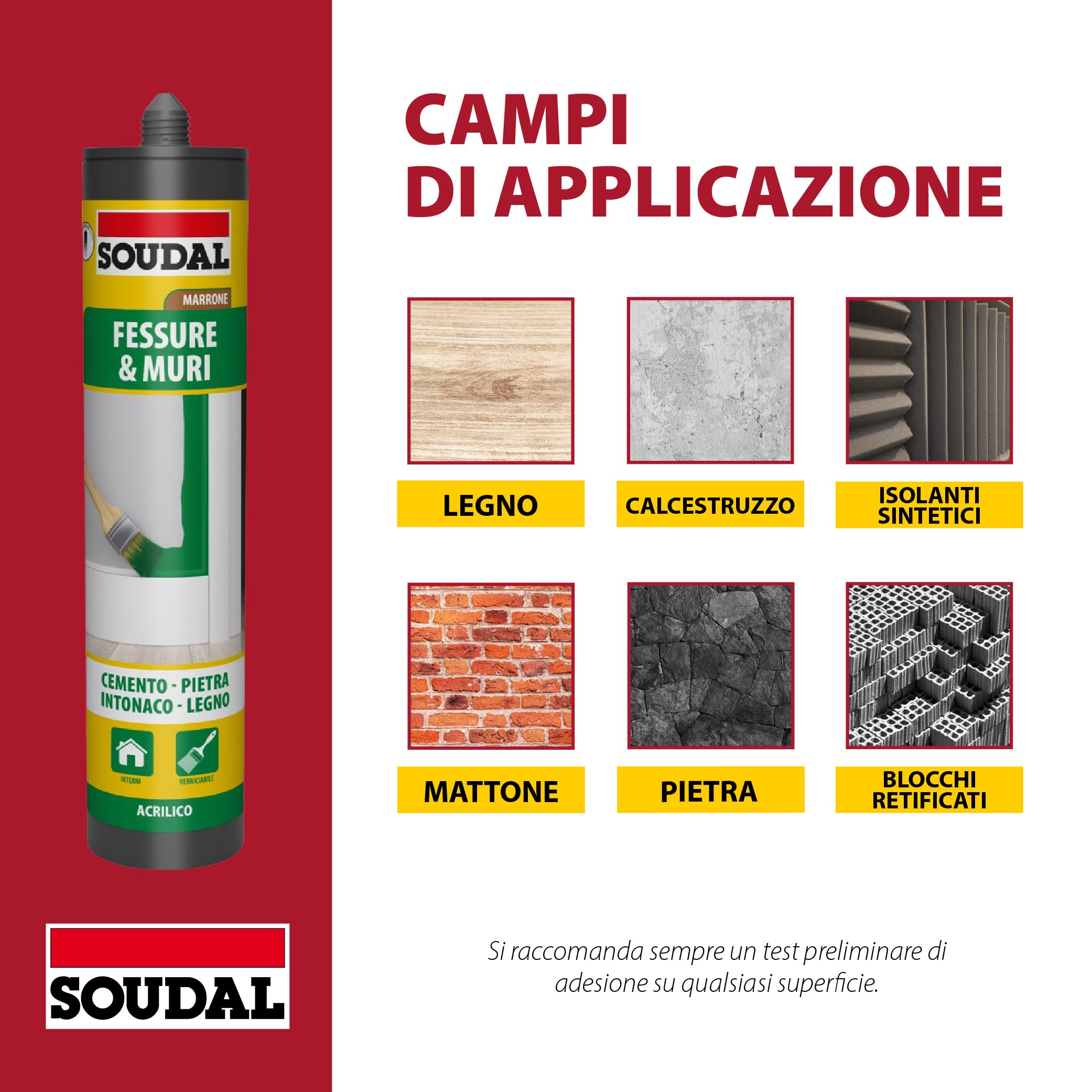 soudal-acryrub-acrilico-fessure-300ml-marrone-verniciabile image 4