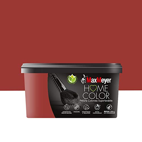 maxmeyer-home-color-pittura-superlavabile-scarlet-2-5l image 6