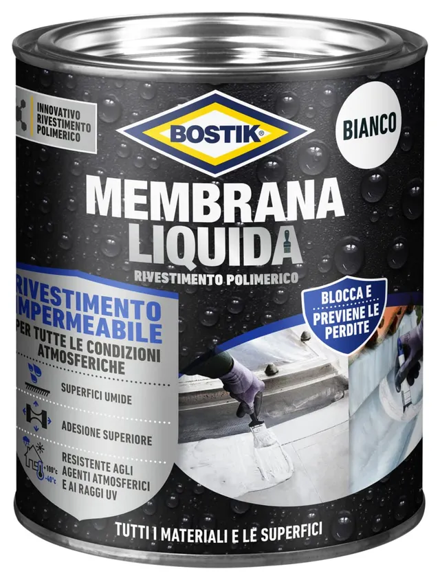 bostik-membrana-liquida-impermeabilizzante-bianca-1-kg image 1