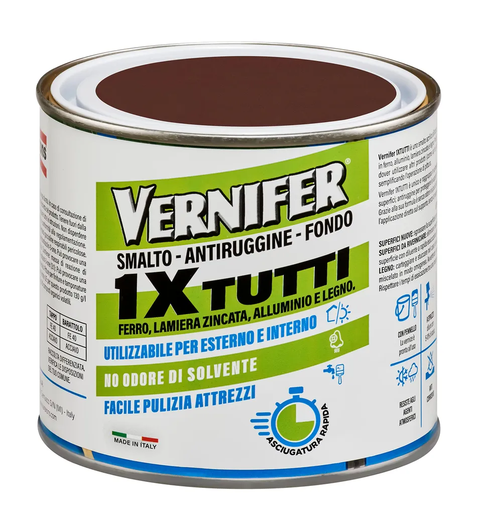 arexons-vernifer-1-x-tutti-smalto-antiruggine-marrone-brillante-4601-500ml image 1