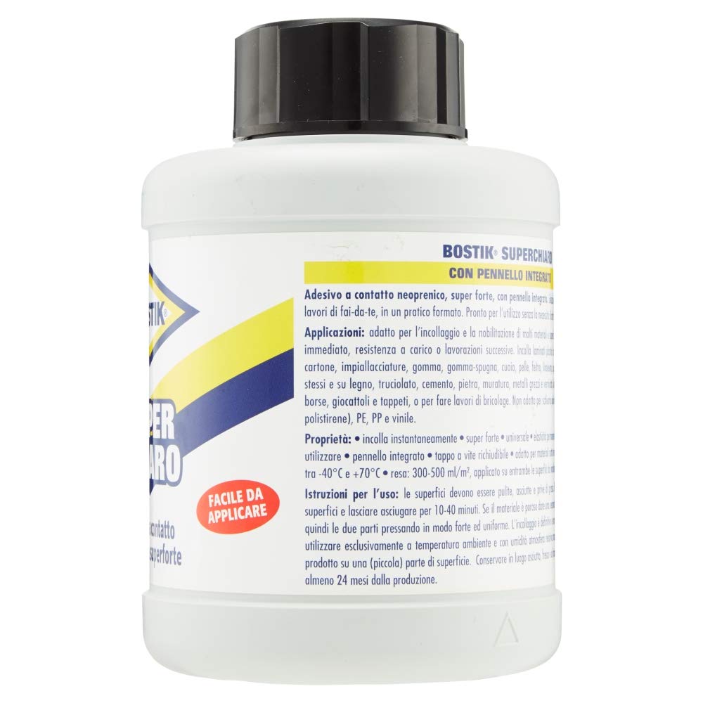 bostik-superchiaro-colla-a-contatto-universale-400-ml-con-pennello image 5