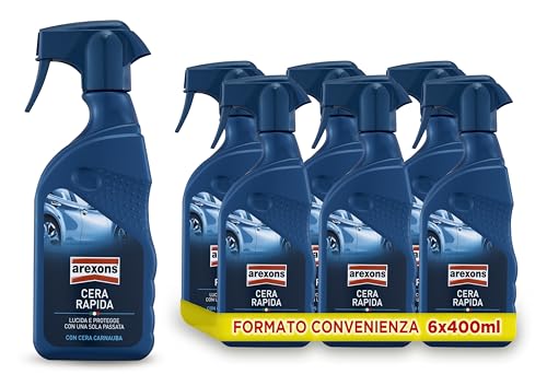 arexons-cera-rapida-spray-6x400-ml-lucidante-protettivo-auto image 2