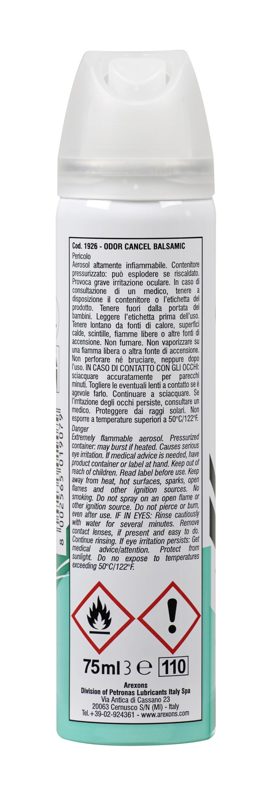 arexons-odor-cancel-balsamic-profumatore-igienizzante-auto-75-ml image 3