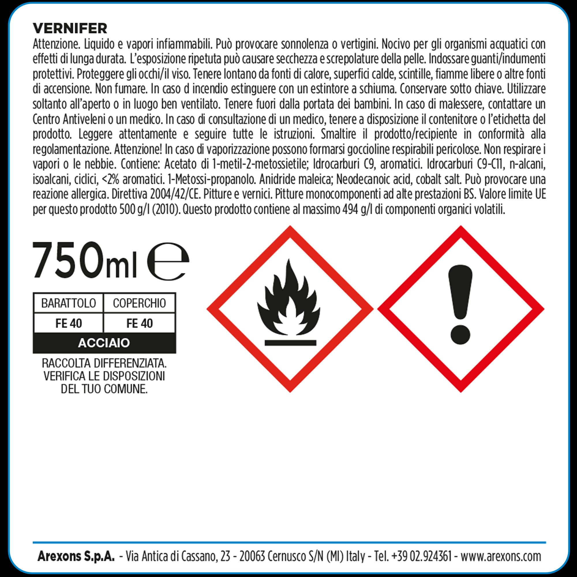 arexons-vernifer-4872-smalto-antiruggine-gel-blu-brillante-750-ml image 5