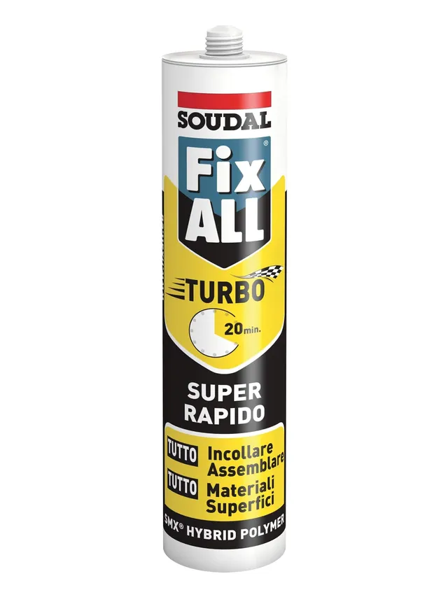 soudal-fix-all-turbo-adesivo-sigillante-smx-polymer-bianco image 1