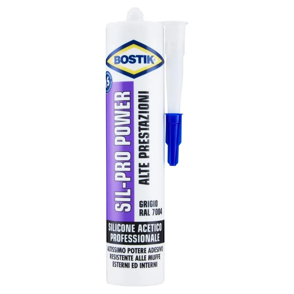bostik-silicone-universale-grigio-300-ml image 1
