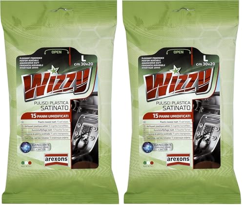 arexons-wizzy-pulisci-plastica-satinato-salviette-usa-e-getta-6-pezzi image 7