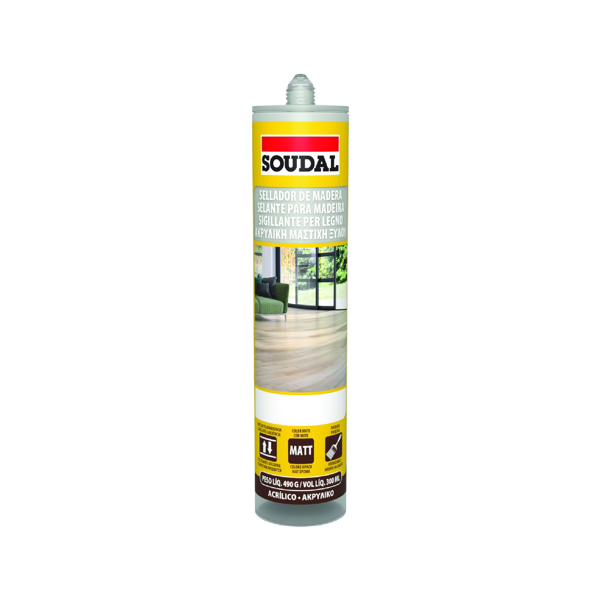soudal-acrilico-legno-sigillante-300ml-grigio-chiaro image 1