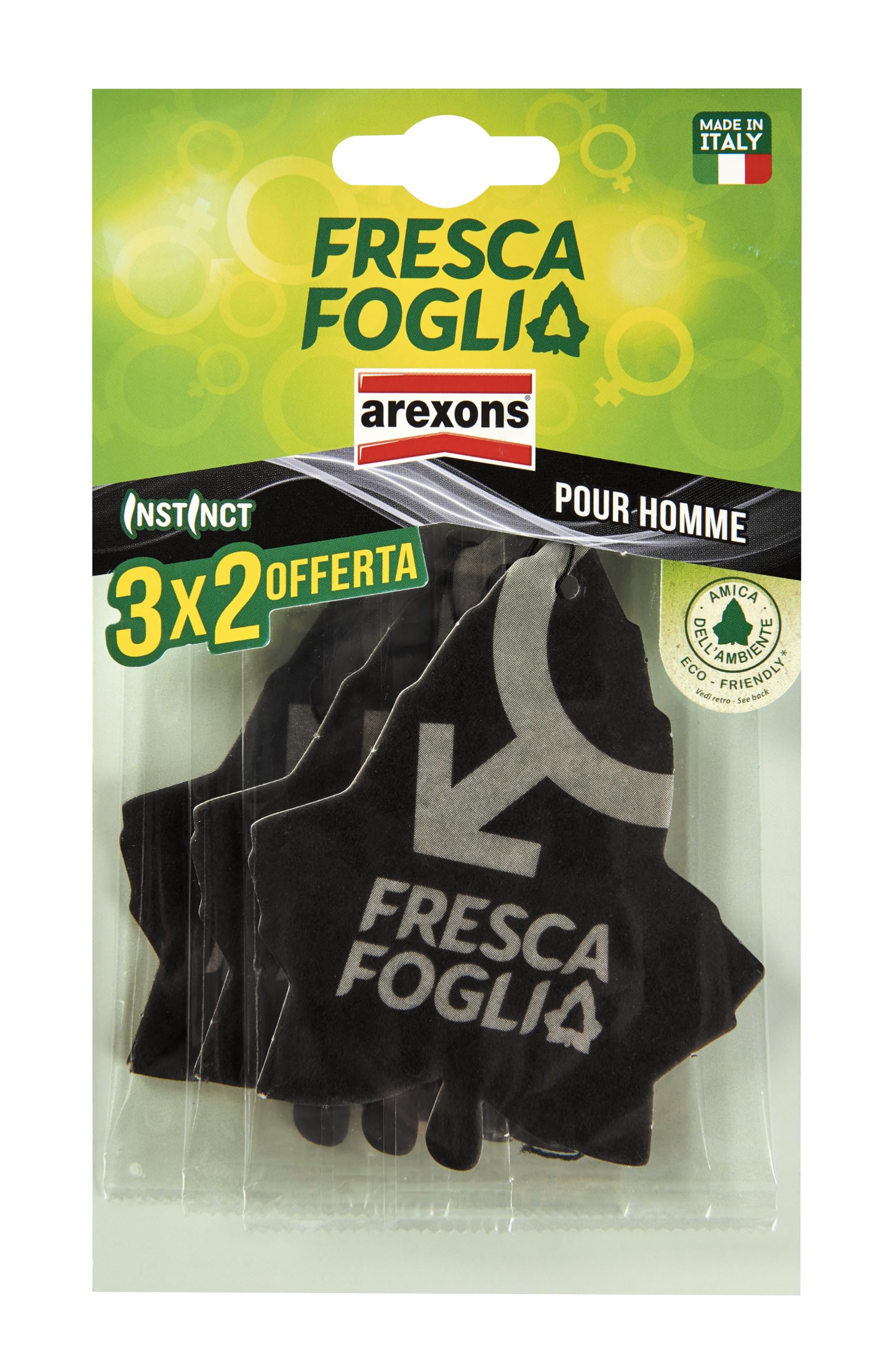 arexons-1631-fresca-foglia-classic-vaniglia-profumatore-auto image 6